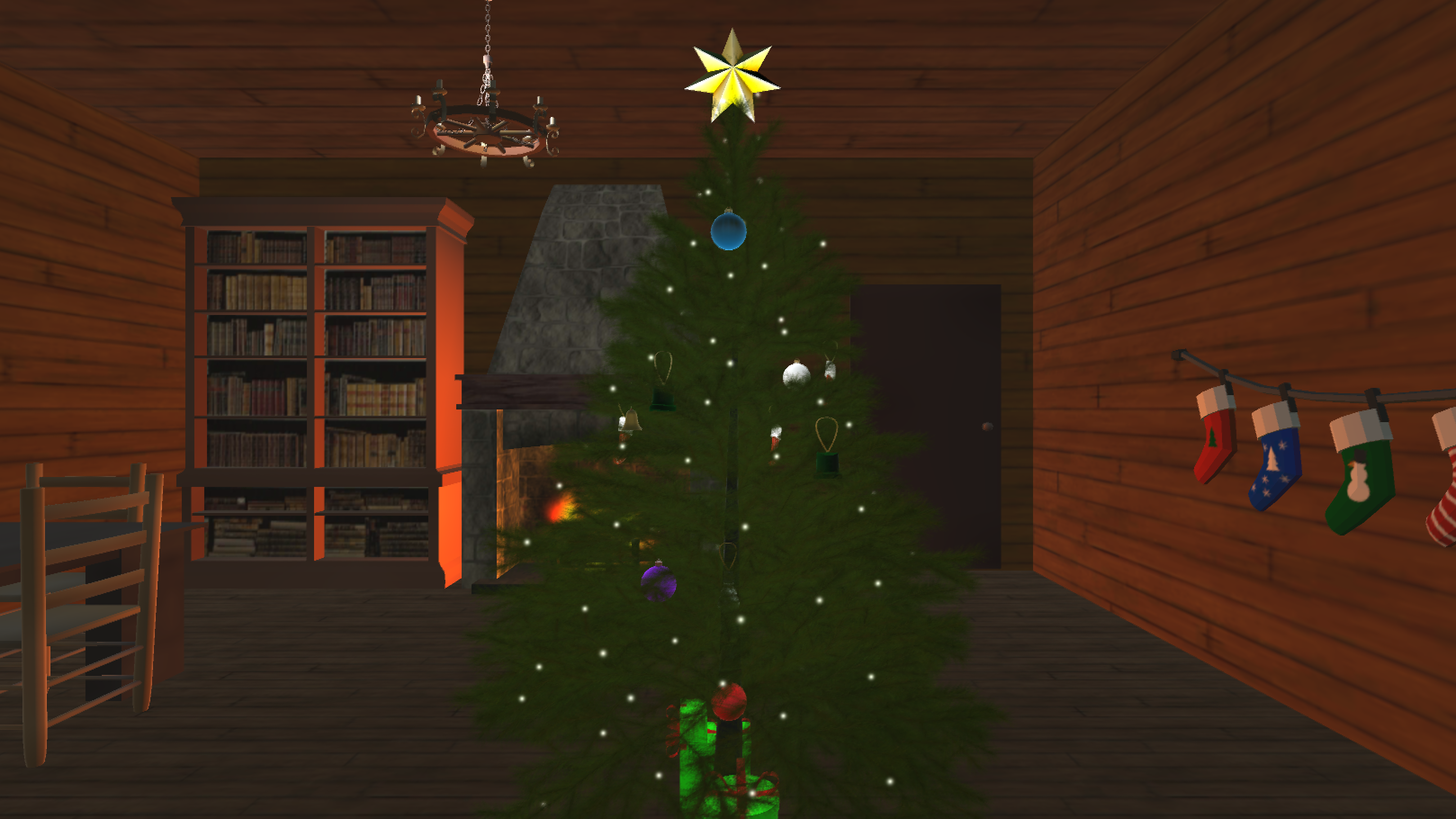 Virtual decoration: Christmas tree gallery image