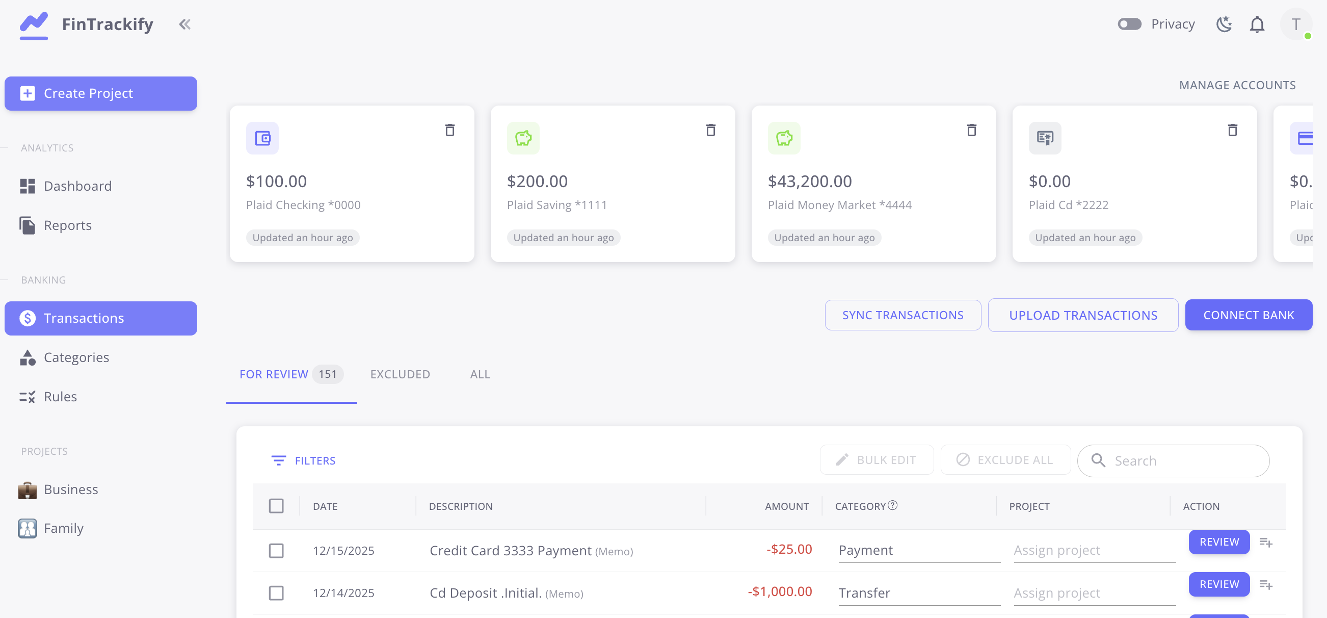 FinTrackify gallery image