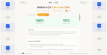 Match a CV gallery image