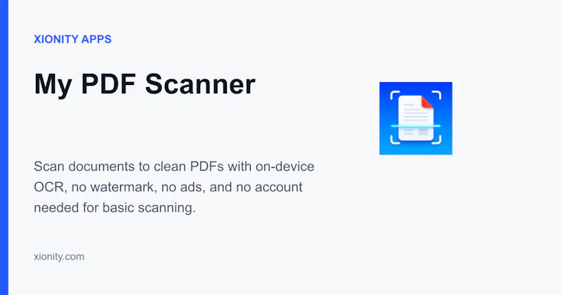 My PDF Scanner screenshot 2
