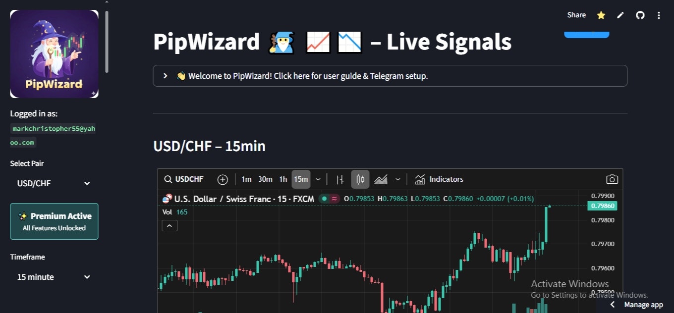 PipWizard - Main product screenshot demonstrating key features and user interface