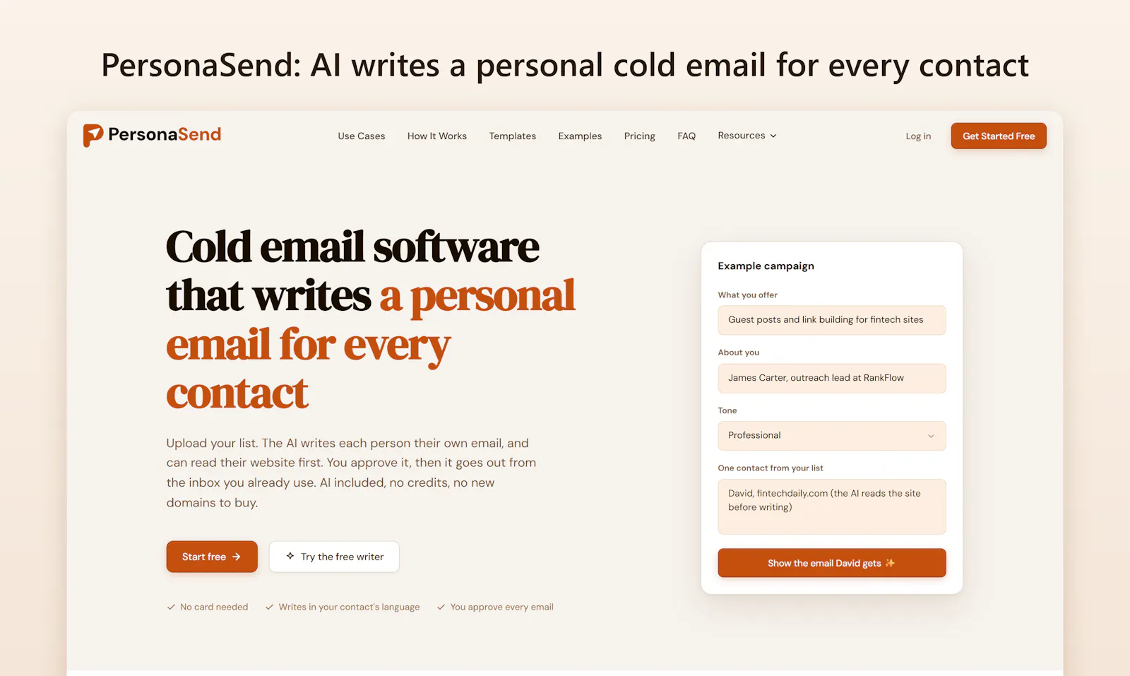 PersonaSend screenshot 5