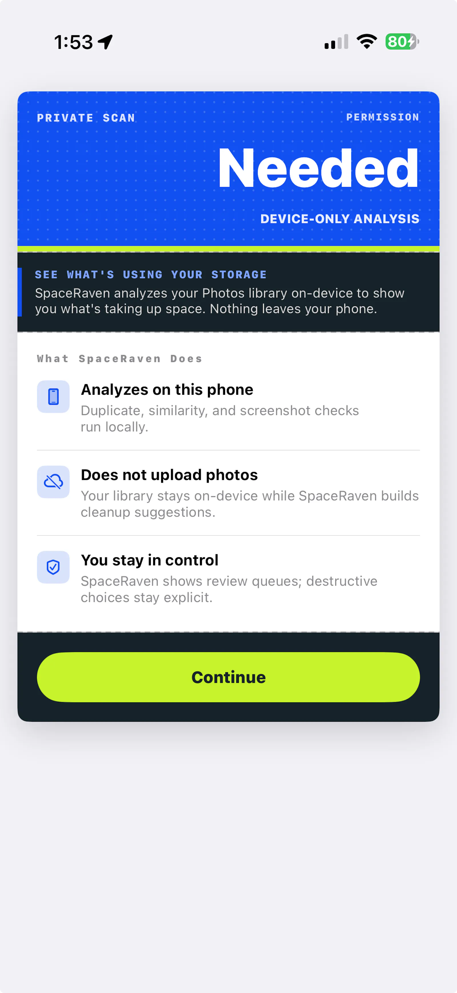 SpaceRaven: Storage Cleaner screenshot 2