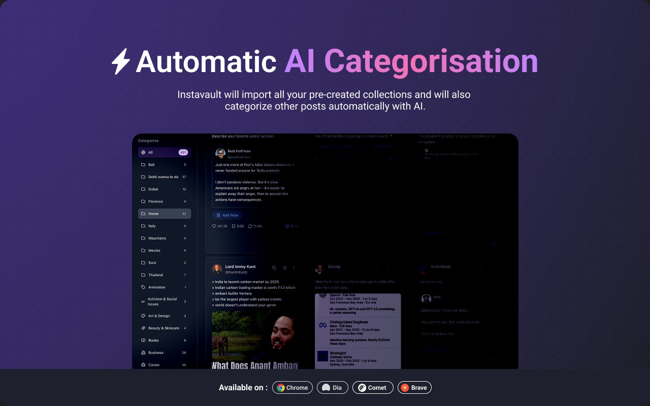 Instavault 2.0 - Rewind for saved posts - Screenshot 5 showing product features and functionality