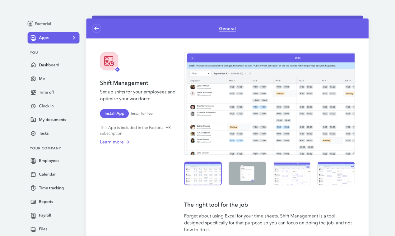 Factorial HR gallery image