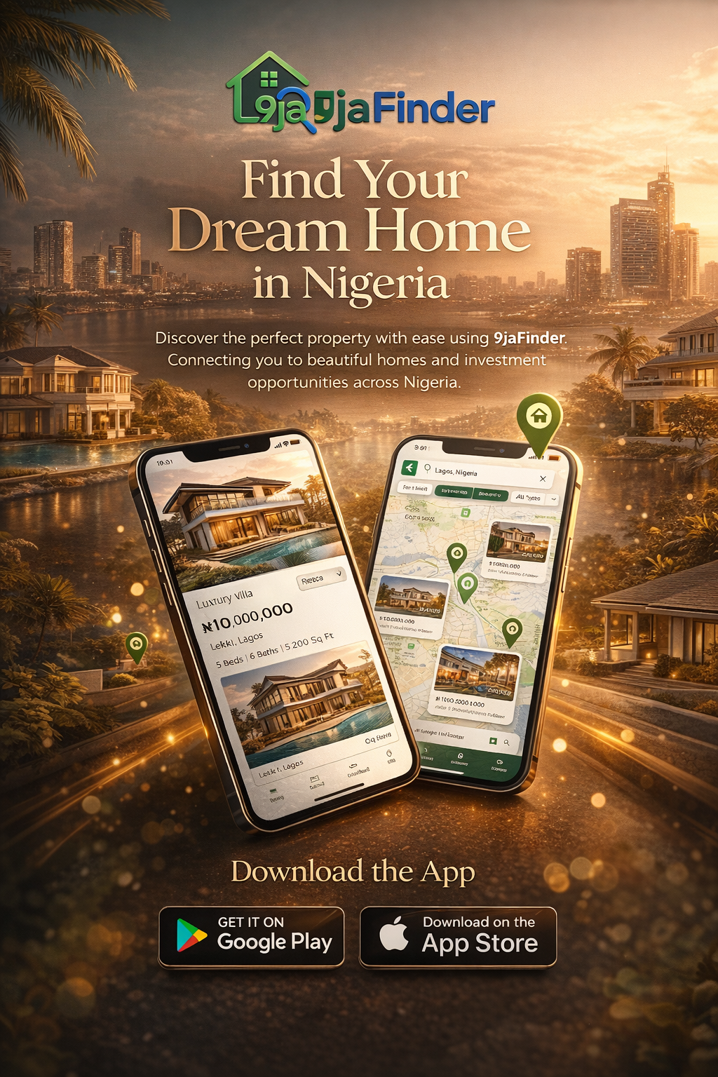 9jaFinder — Find Your Home - Screenshot 3 showing product features and functionality