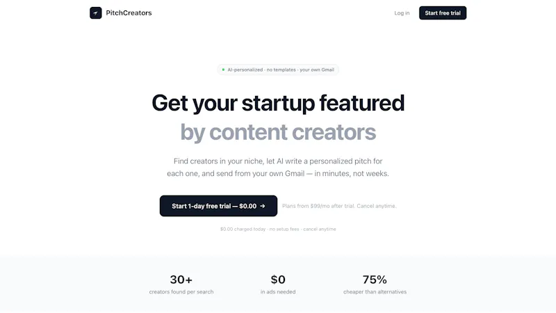 PitchCreators screenshot 1