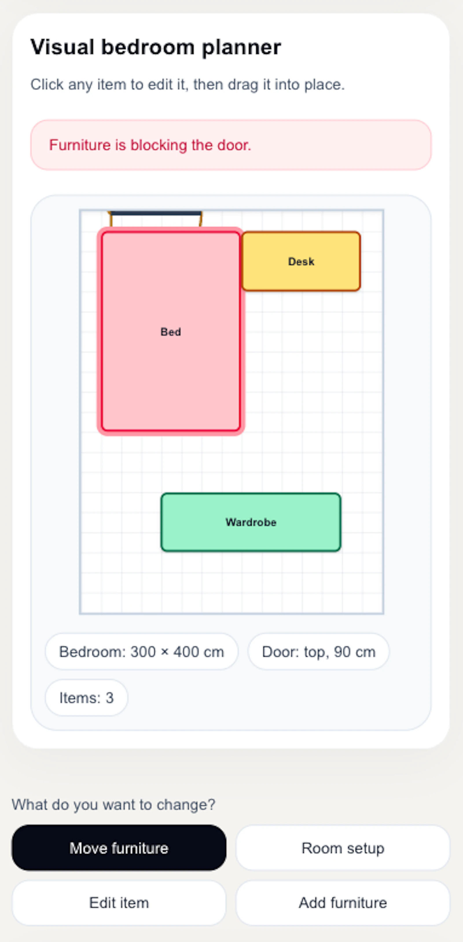 RoomFitPlanner screenshot 2