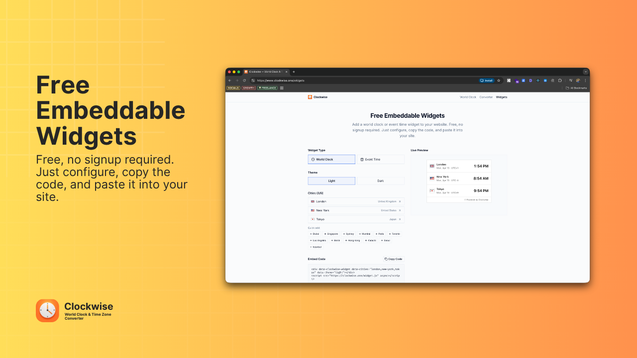 Clockwise gallery image