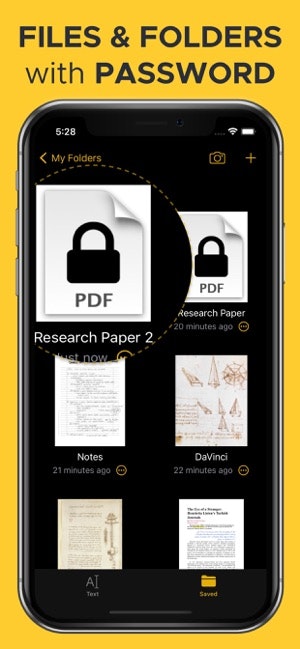 Live Text Scanner - PDF Writer (iOS App) gallery image