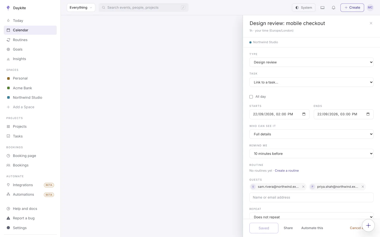 Daykite AI Calendar screenshot 13