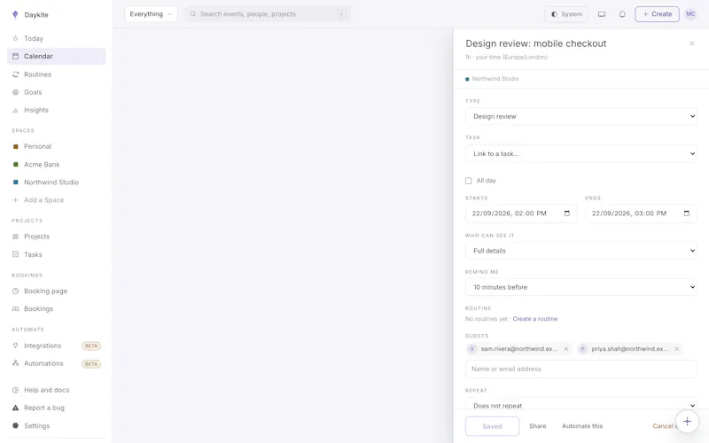 Daykite AI Calendar screenshot 13