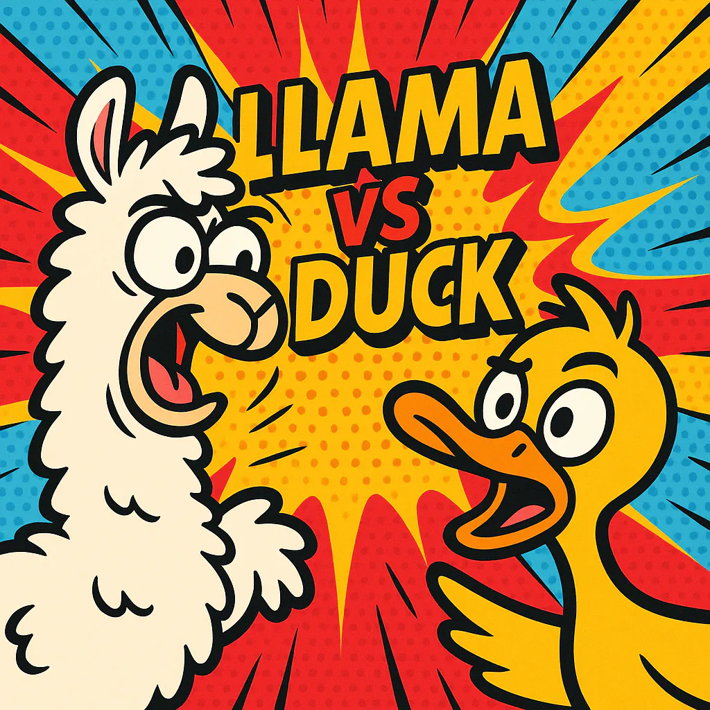Lamma vs Duck gallery image