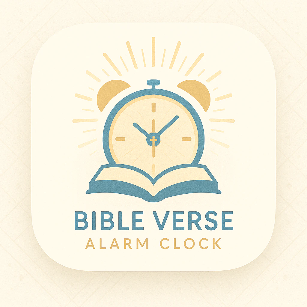 Bible Verse Alarm Clock logo