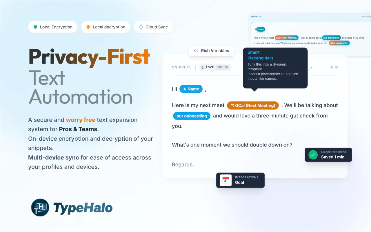 TypeHalo gallery image