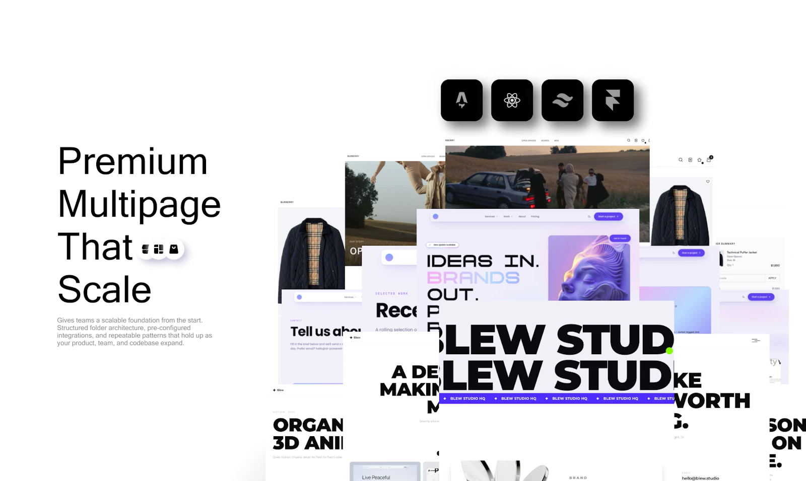 The Best Astro Website Templates screenshot 1