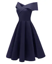 Sleeveless A-Line Cocktail Vintage Dress gallery image