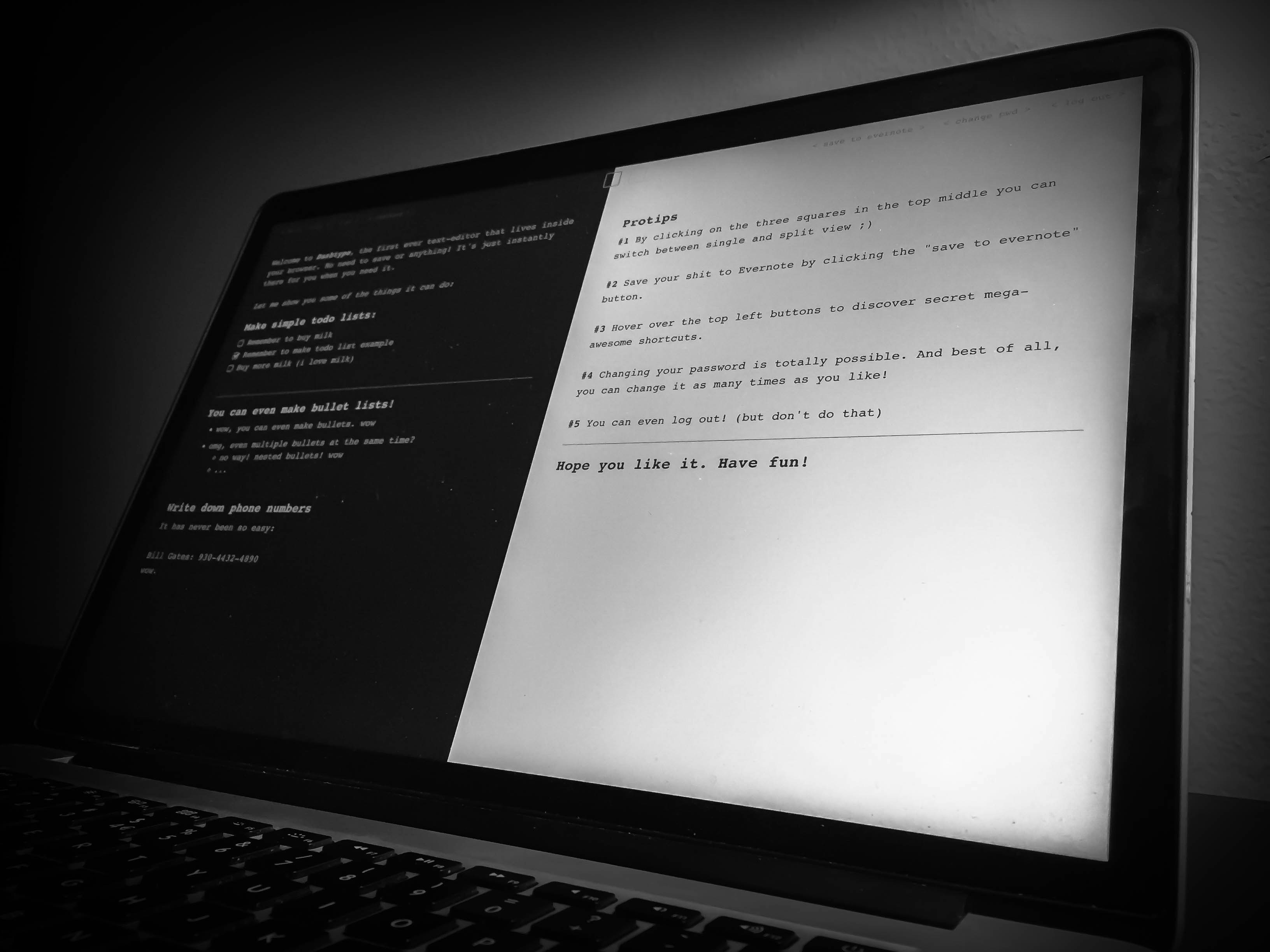 dashtype gallery image