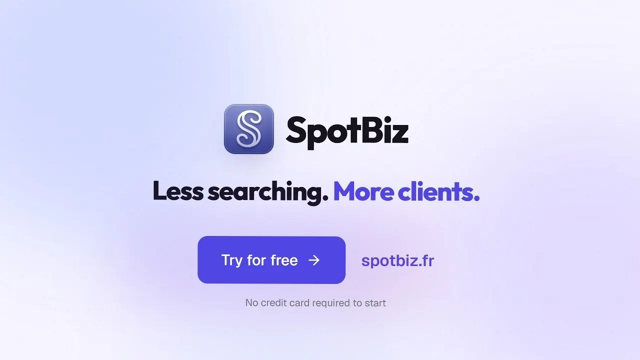 SpotBiz — Prospecting for web agencies gallery image