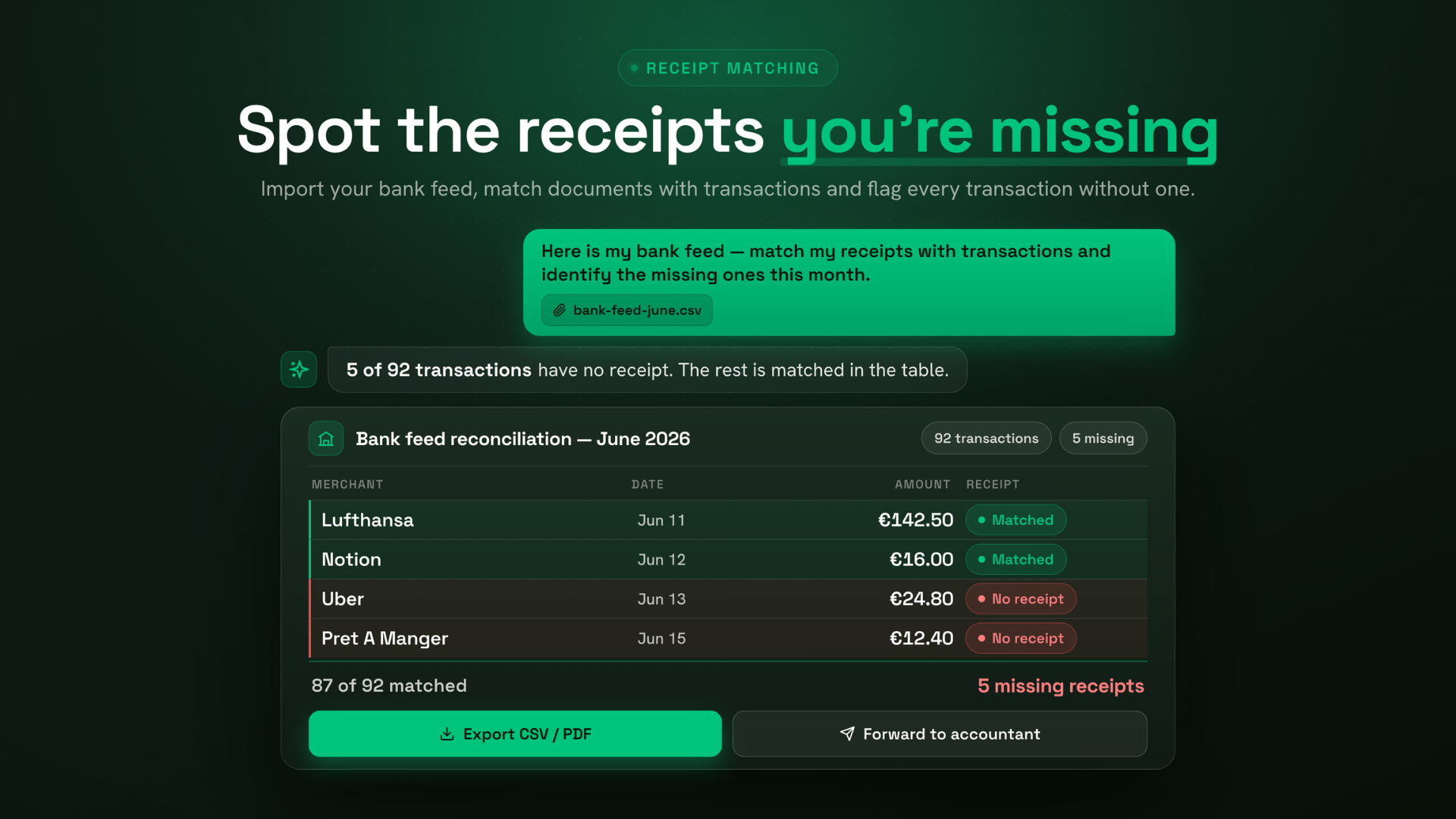 Receiptor AI — Agent Mode gallery image