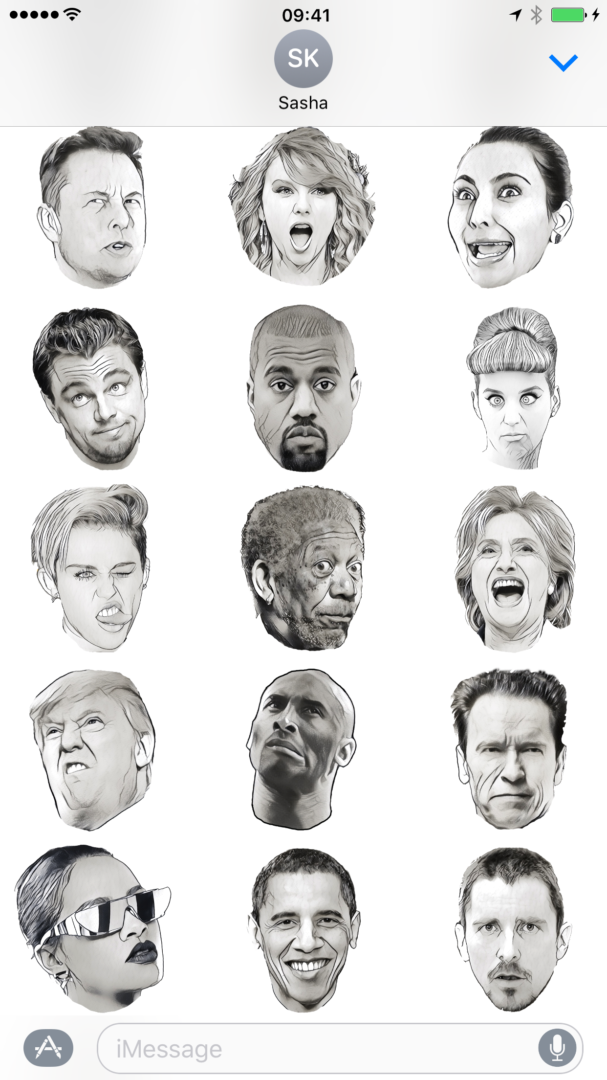 Celebrities Stickers gallery image