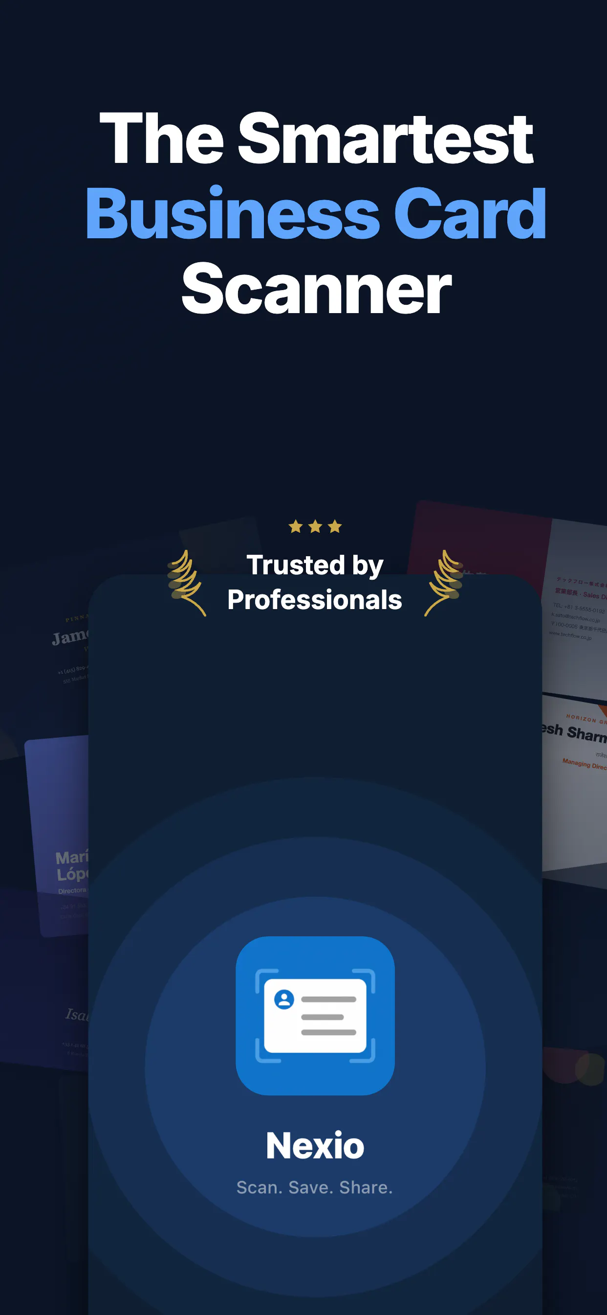 Nexio - Business Card Scanner gallery image