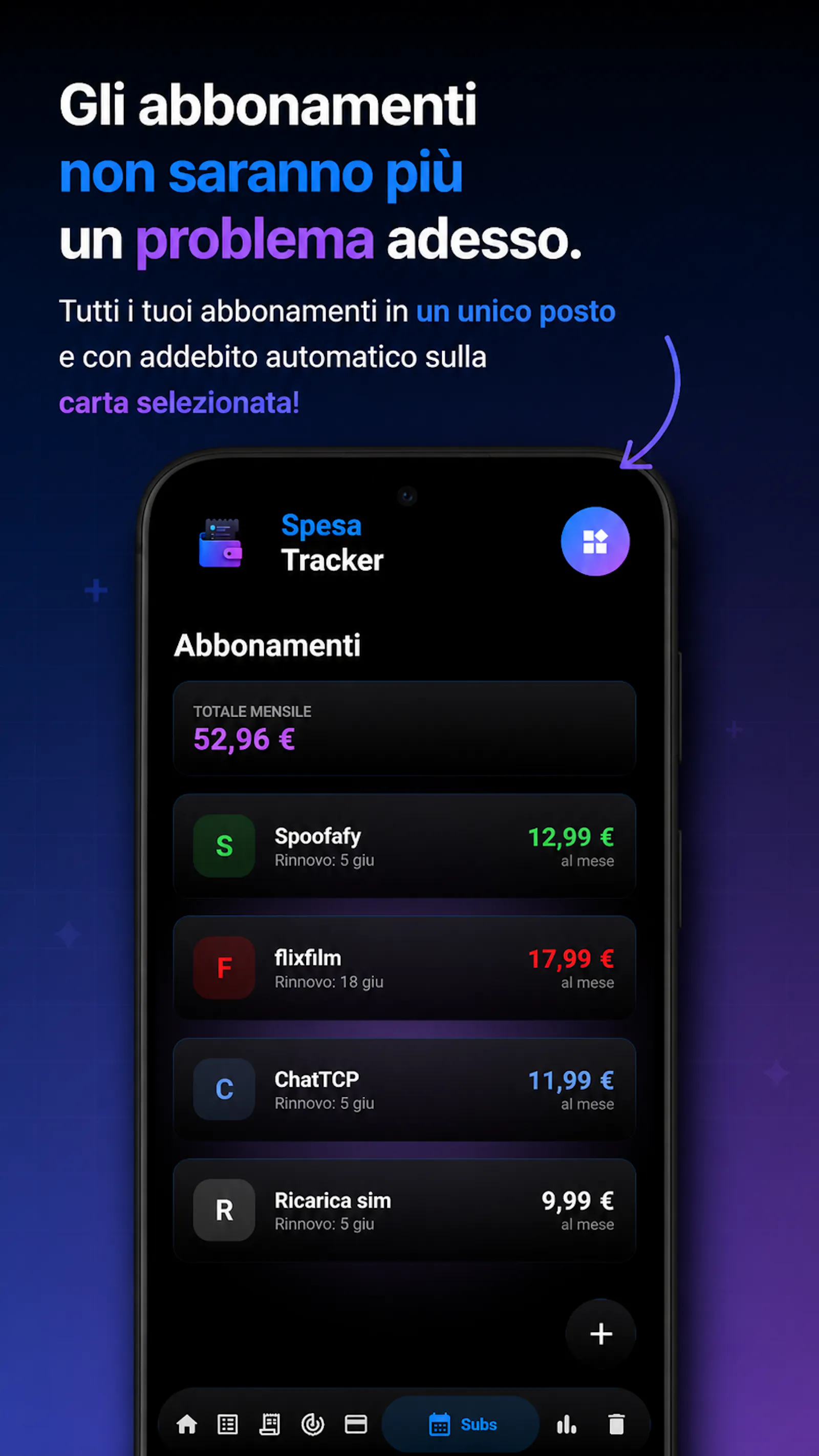 SpesaTracker screenshot 5