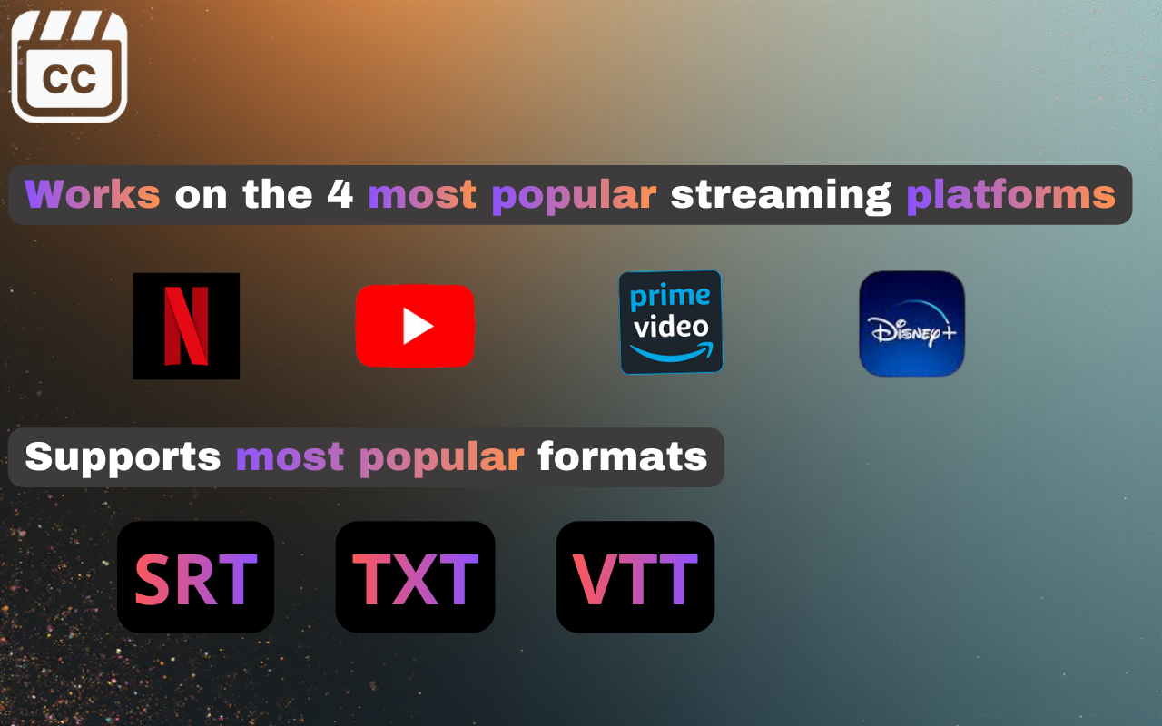Subtitle Downloader for Netflix, YouTube gallery image