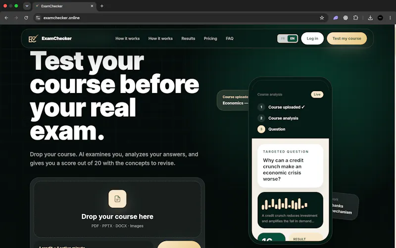 ExamChecker screenshot 1