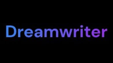 Dreamwriter logo featuring a sleek and modern design, symbolizing innovation and sophistication.
