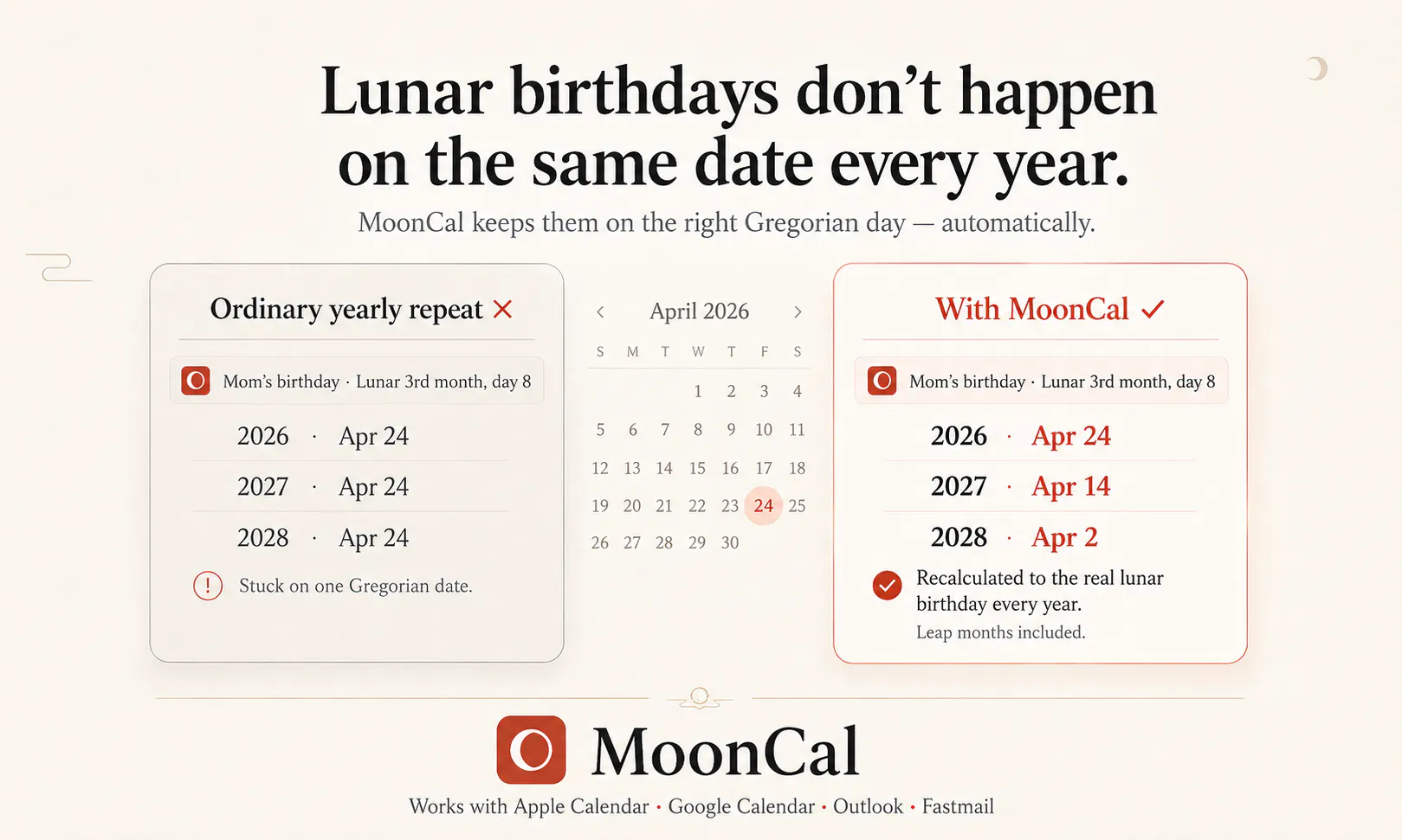 MoonCal —Chinese Lunar Birthday Calendar gallery image