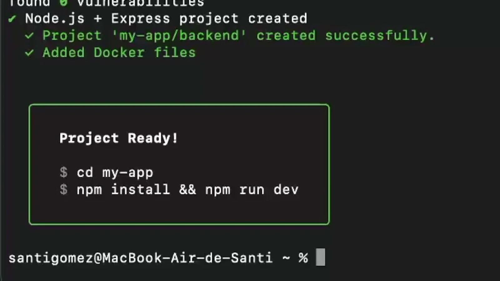 sgomez-cli screenshot 1 (video preview)