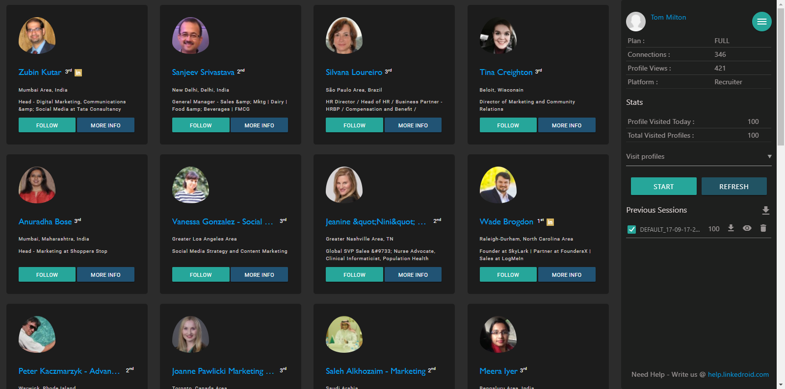 Linkedroid Services gallery image