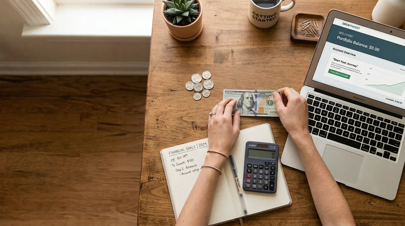Build Wealth Slowly With Just $100