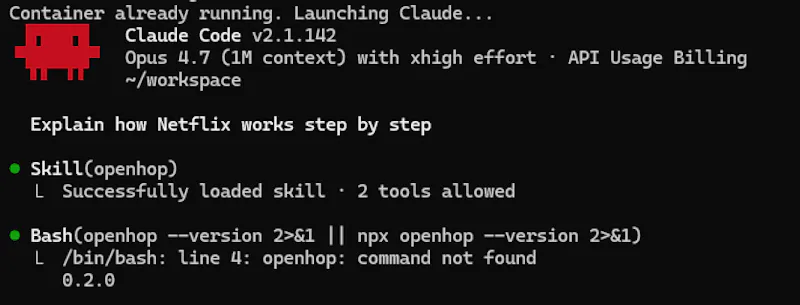 OpenHop screenshot 3