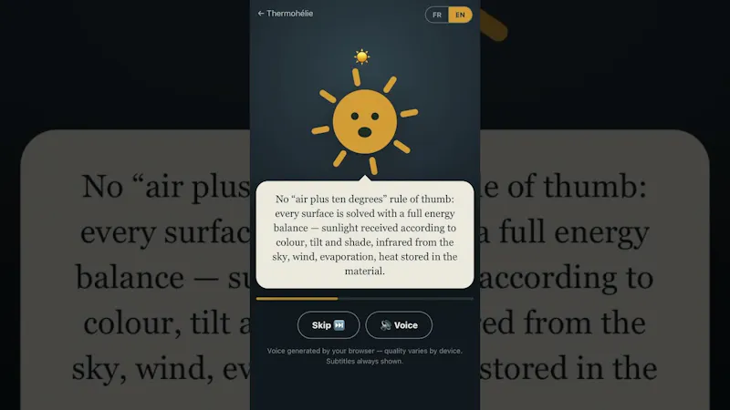 Thermohélie screenshot 1 (video preview)