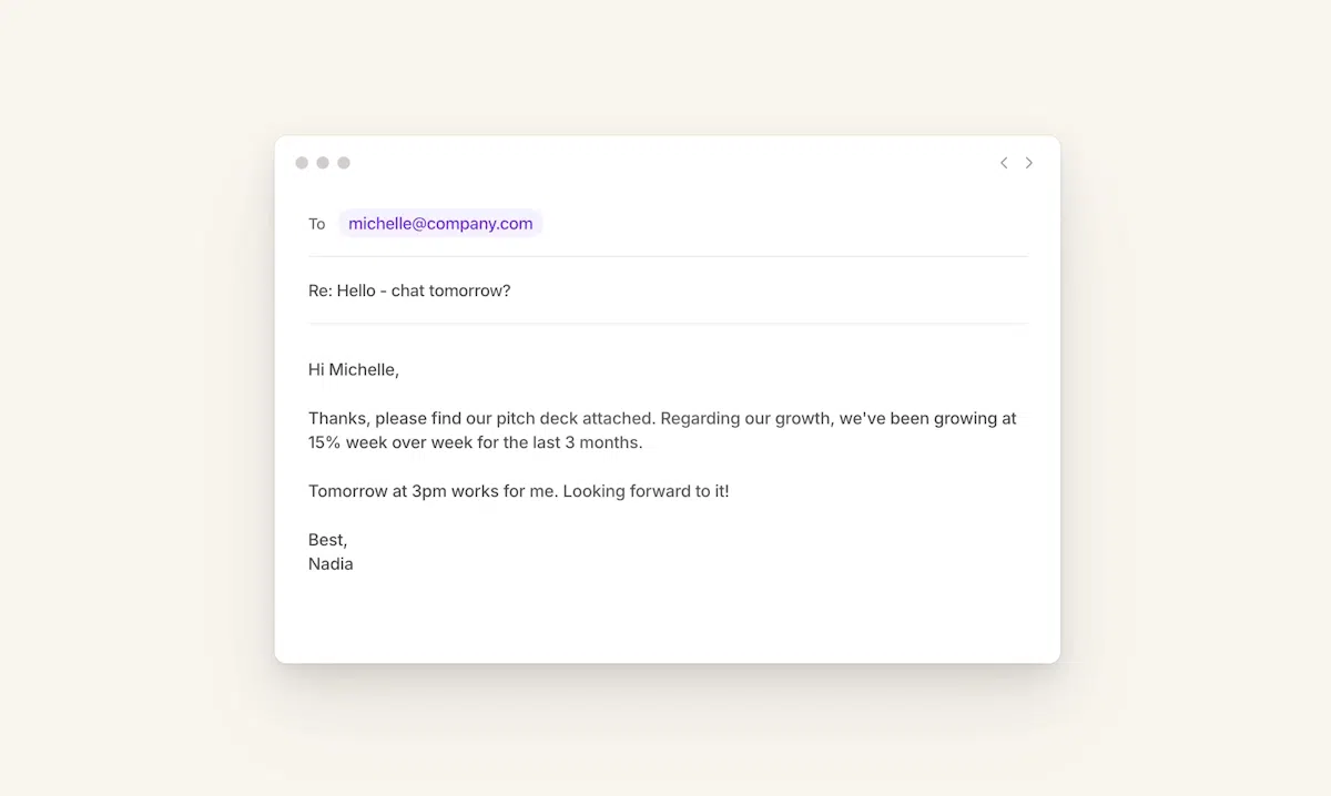 Lightfern for Email
