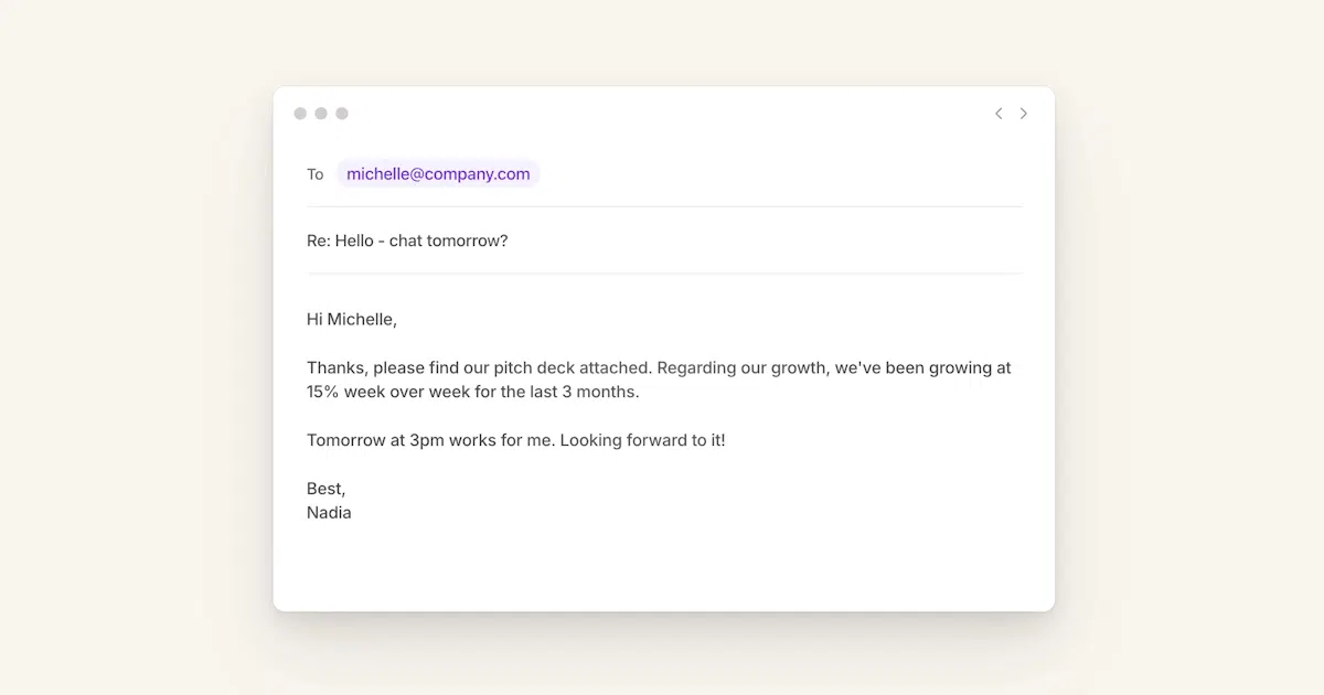 Lightfern for Email