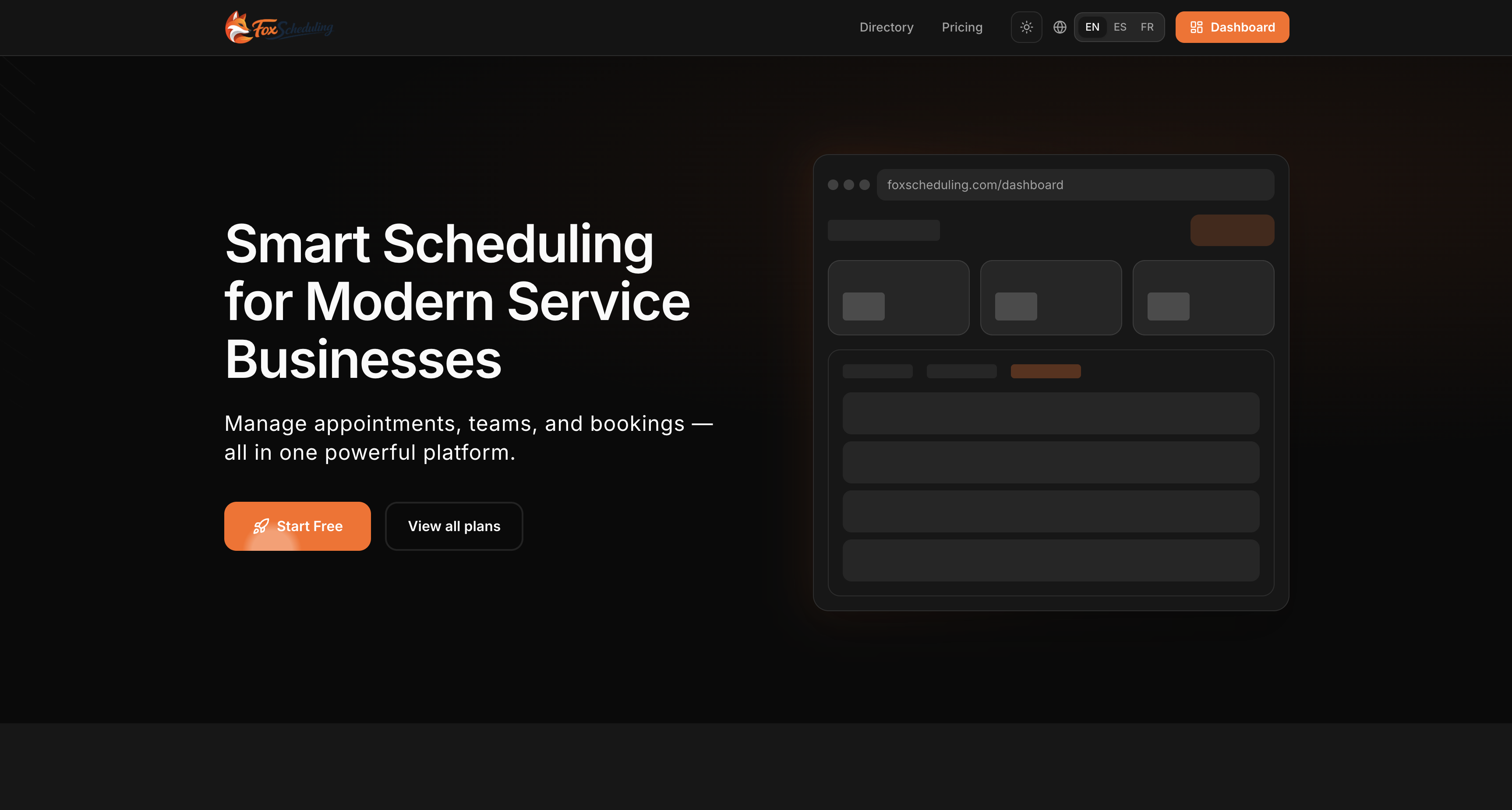FoxScheduling gallery image