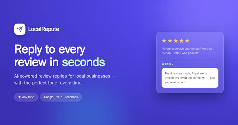 LocalReputeapp screenshot 1