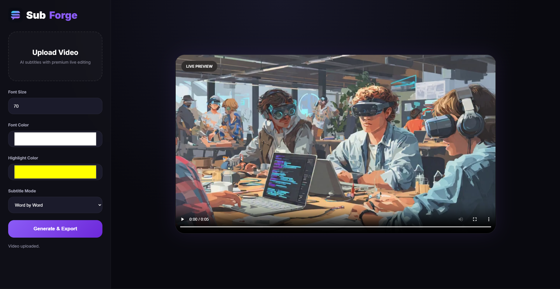 SubForge gallery image