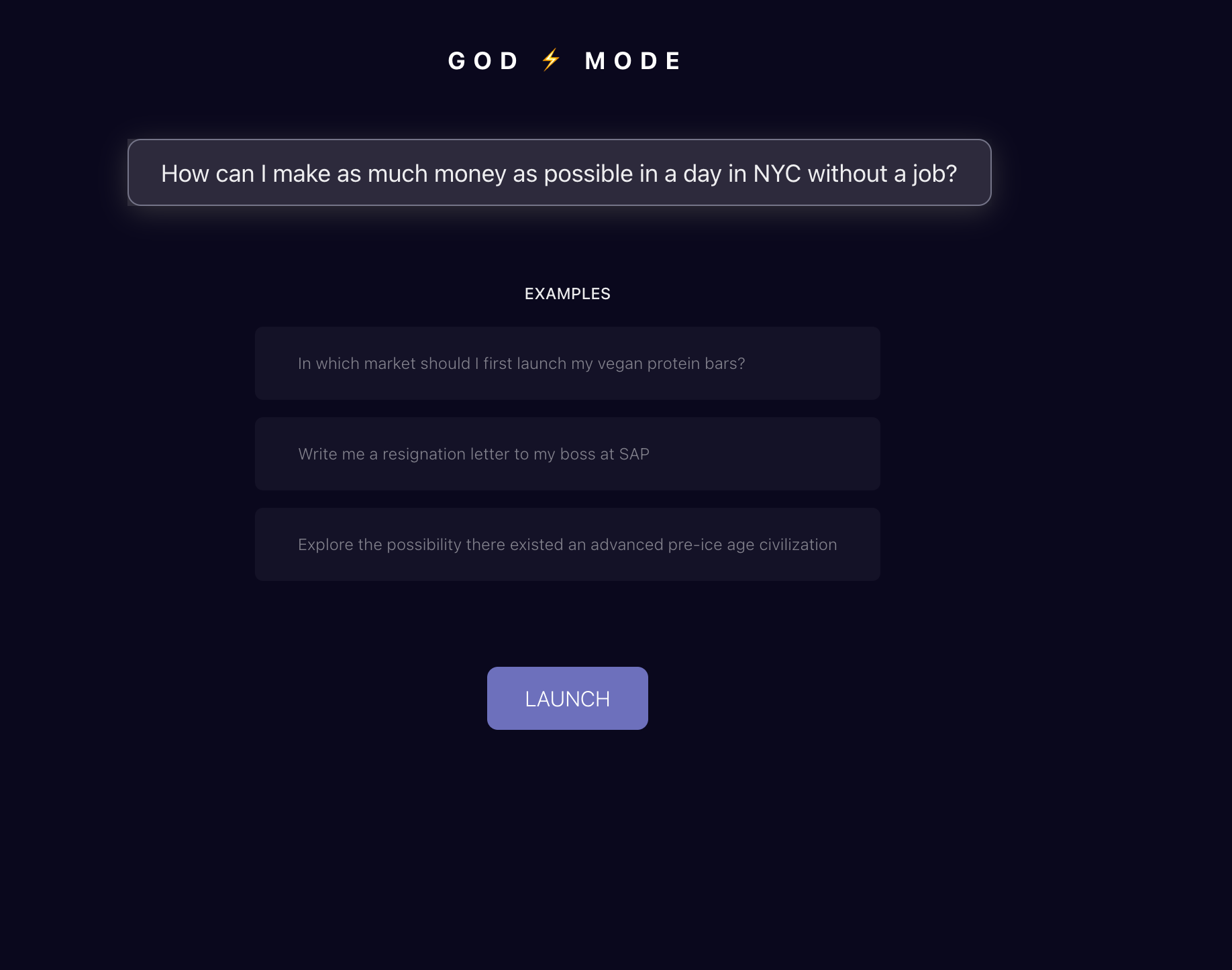 Godmode
