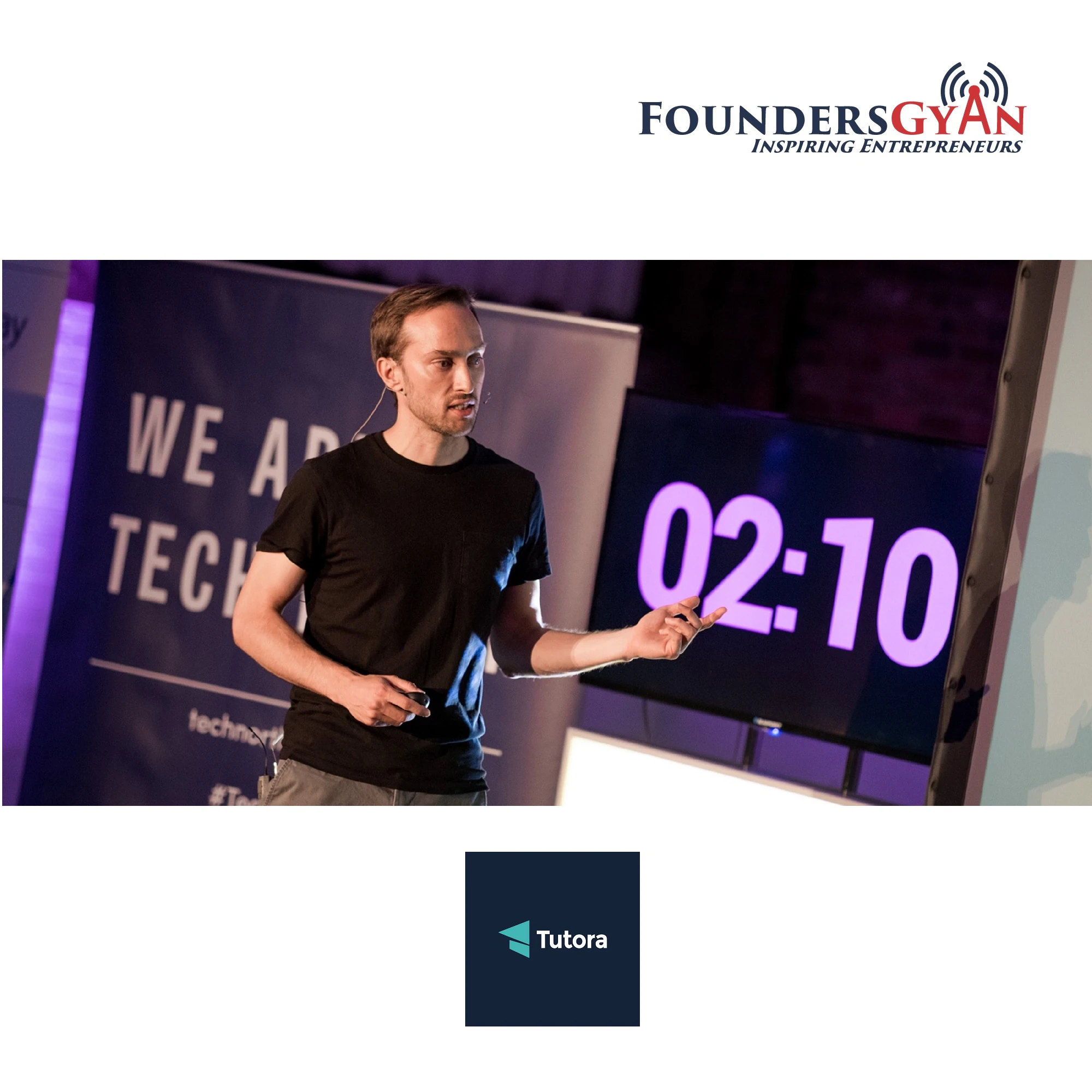 FoundersGyan episode 79 feat. Tutora founder Woody