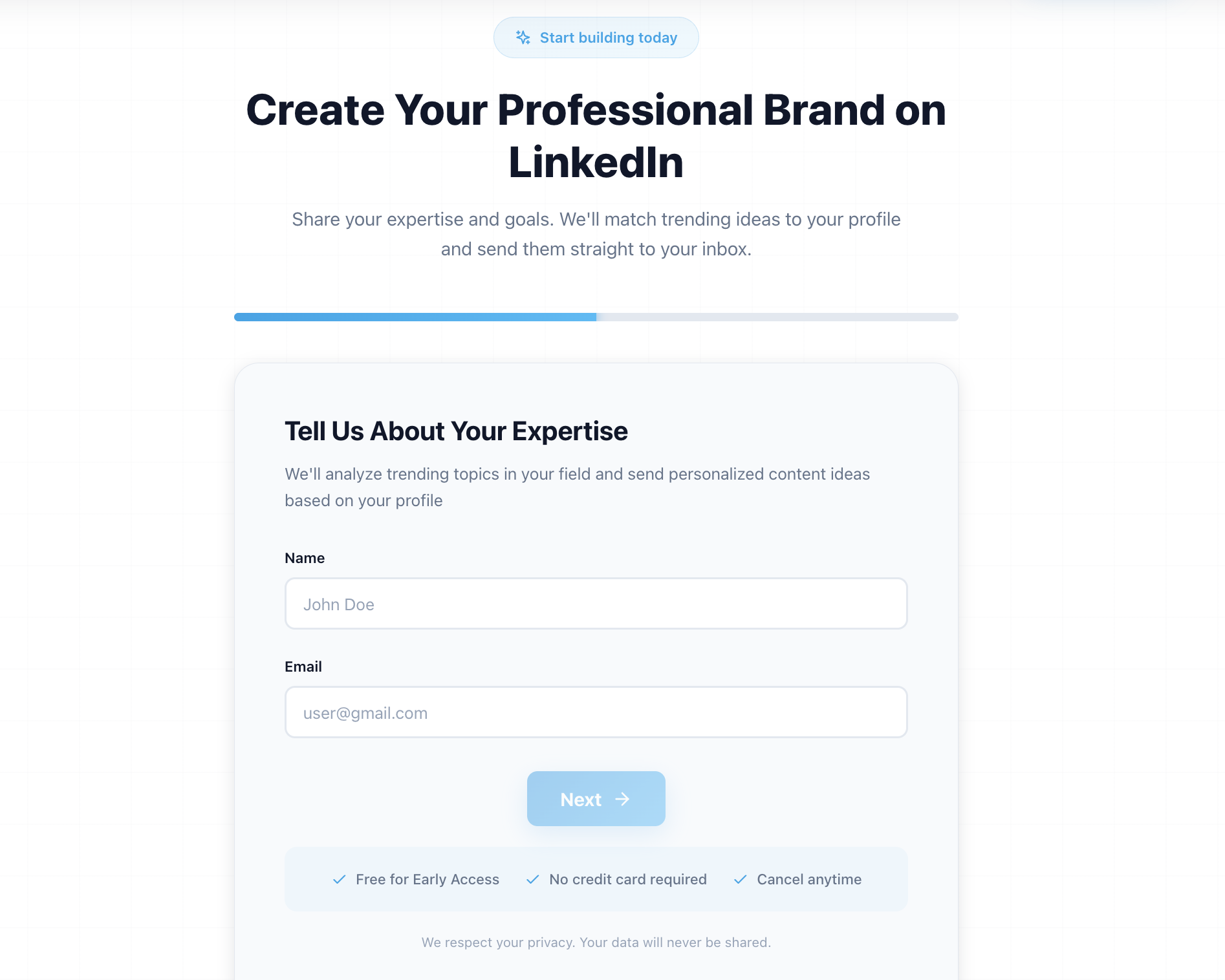 Ztory Engine - AI LinkedIn Content Ideas gallery image