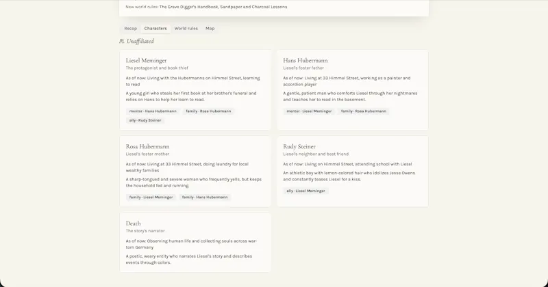 Plotrecap screenshot 4