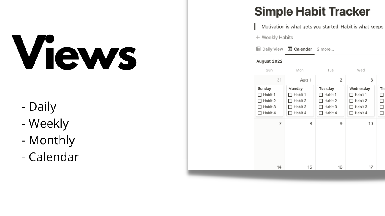 Gewoonte OS - De enige gewoonte -tracker die je nodig hebt. media 3
