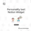 Personality test Notion Widget