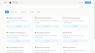 Nexos Tools gallery image