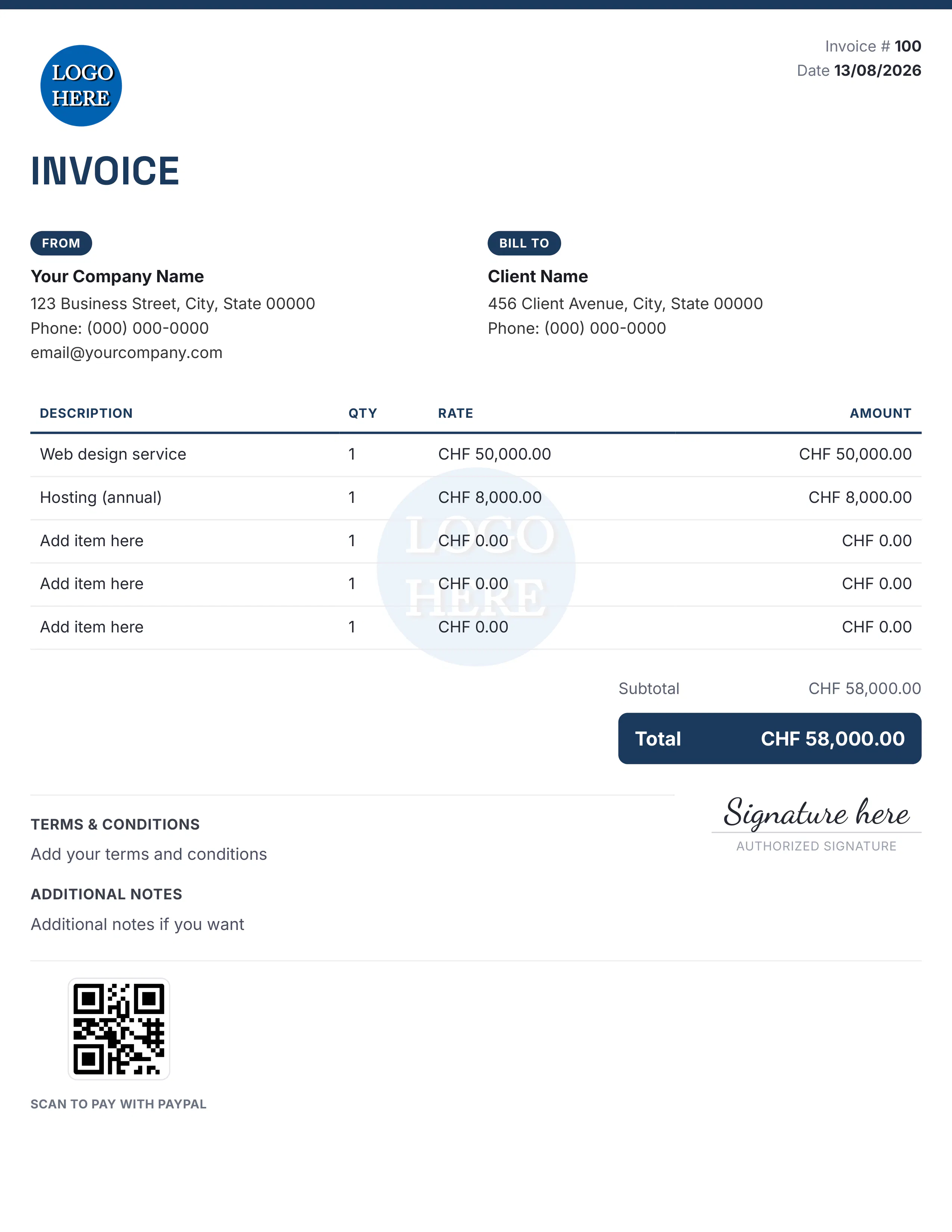 QR Invoice Generator gallery image