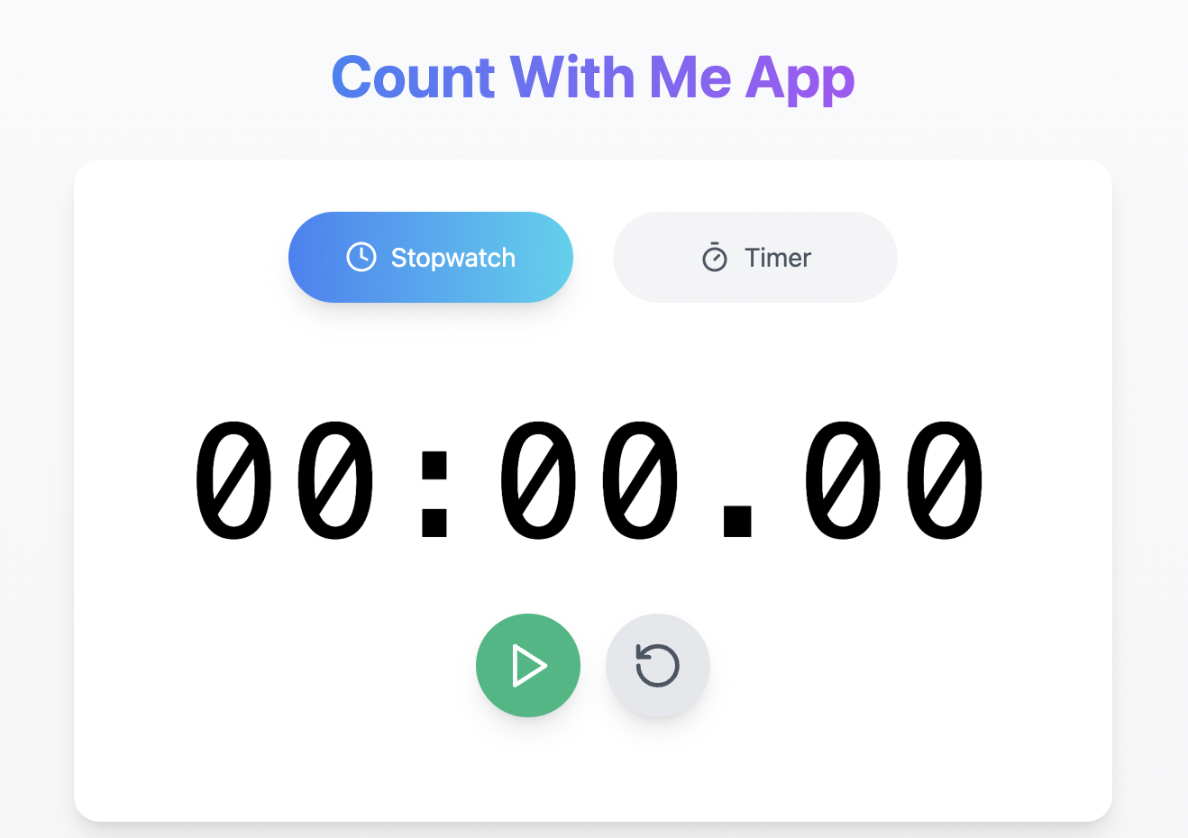 Count With Me App gallery image